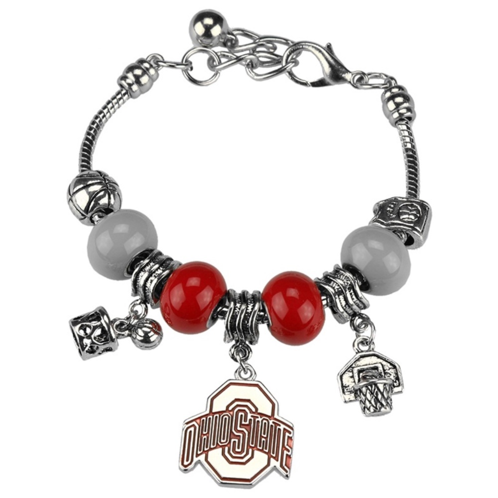 Ohio State Bangle Charm Bracelet NEW